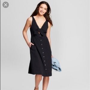 Universal Thread black button up dress size XS